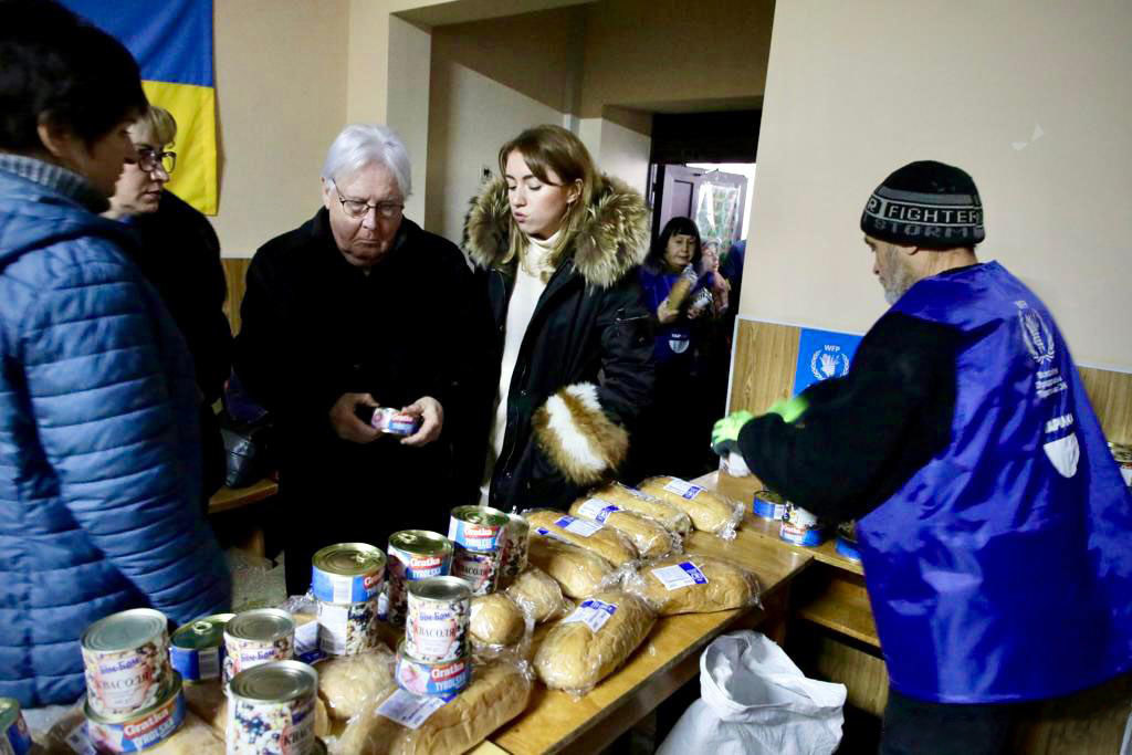 UN emergency relief chief ends Ukraine visit, pledging solidarity